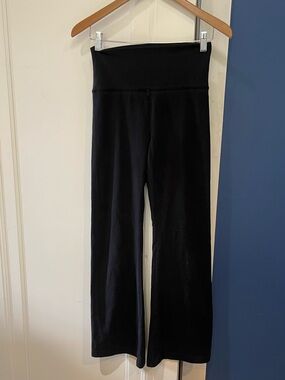 aerie Black High-Waist Flare Leggings
